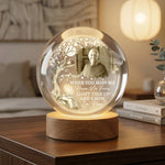 When You Miss Me Have No Fear Light This Up And Know I'm Here - Personalized Night Light