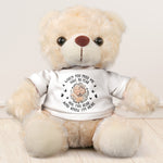 When You Miss Me Hug This Bear - Teddy Bear With Personalized Photo Shirt