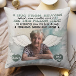 When You Miss Me, Hug This - Personalized Photo Pillow (Insert Included)