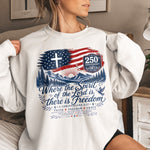 Where-The-Spirit-Of-The-Lord-Is,-There-Is-Freedom-Shirt-5