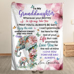 Wherever Your Journey In Life May Take You - Personalized Blanket