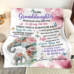 Wherever Your Journey In Life May Take You - Personalized Blanket