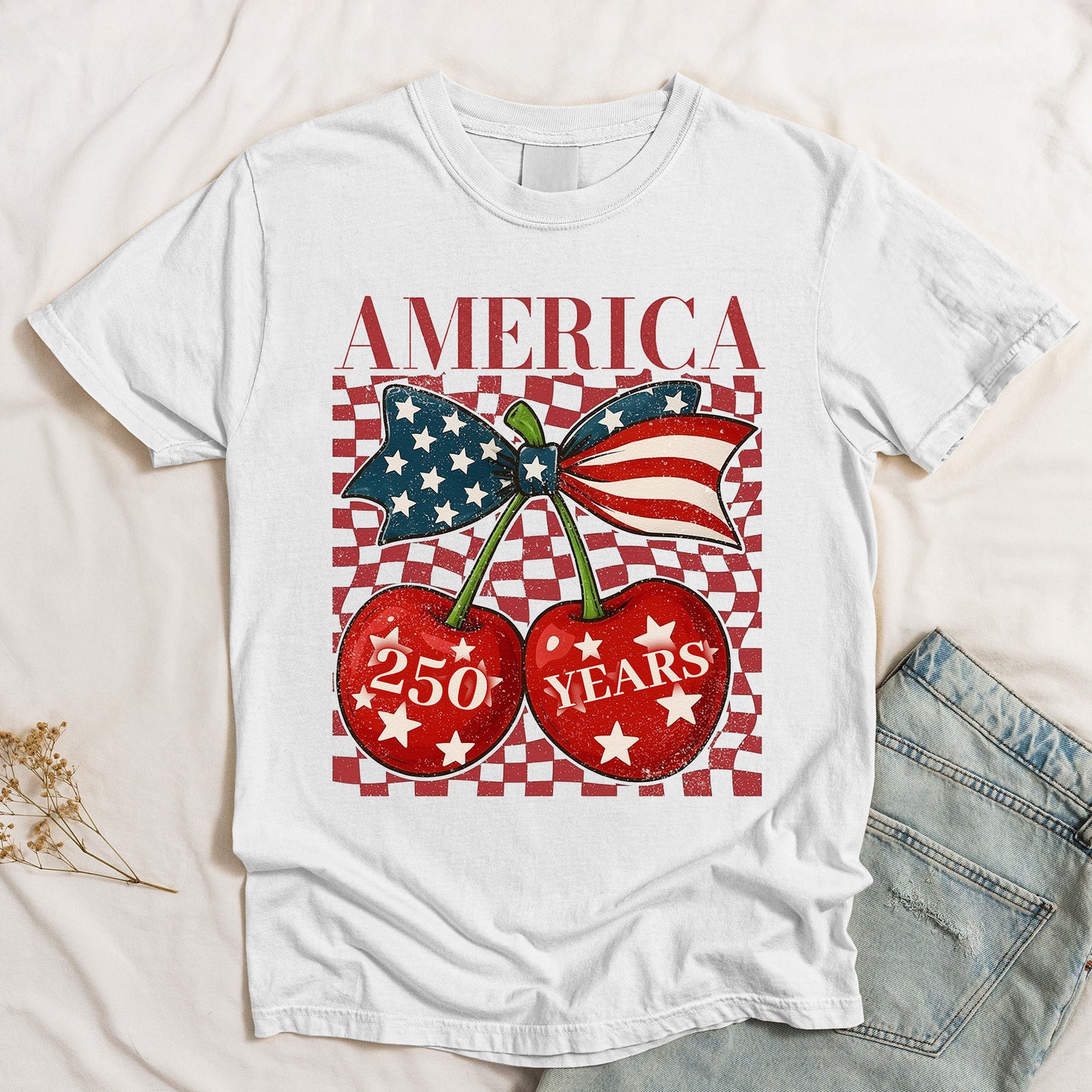 Cherry Independence 250 Years - Shirt