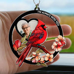 Have You In My Heart - Personalized Photo Rear View Mirror Accessory