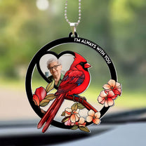 Have You In My Heart - Personalized Photo Car Ornament