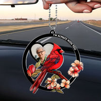 Have You In My Heart - Personalized Photo Car Ornament