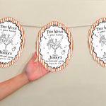 Witches Bachelorette Party - Personalized Garland Banner