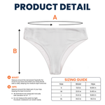 I Licked It So It's Mine Naughty Couple - Personalized Women's Low-Waisted Brief
