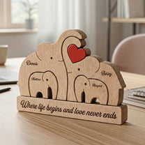 Wooden-Elephant-Family-Puzzle-Mothers-Day-Fathers-Day-Gift-Personalized-Puzzle-3