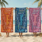 Word-Art-Names-For-Summer-Personalized-Beach-Towel-1