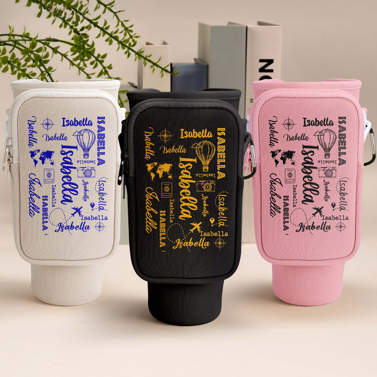 Word-Art-Names-For-Travel-Lovers-Custom-Water-Bottle-Carrier-Bag-1