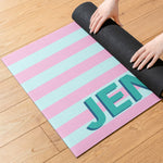 Word-Shadow-With-Stripe-Pattern-Self-Gift-Personalized-Yoga-Mat-6