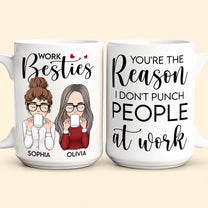 Work Besties - Personalized Mug