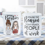 Work Besties - Personalized Mug