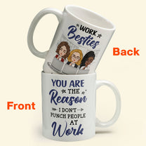 Work Besties - Personalized Mug