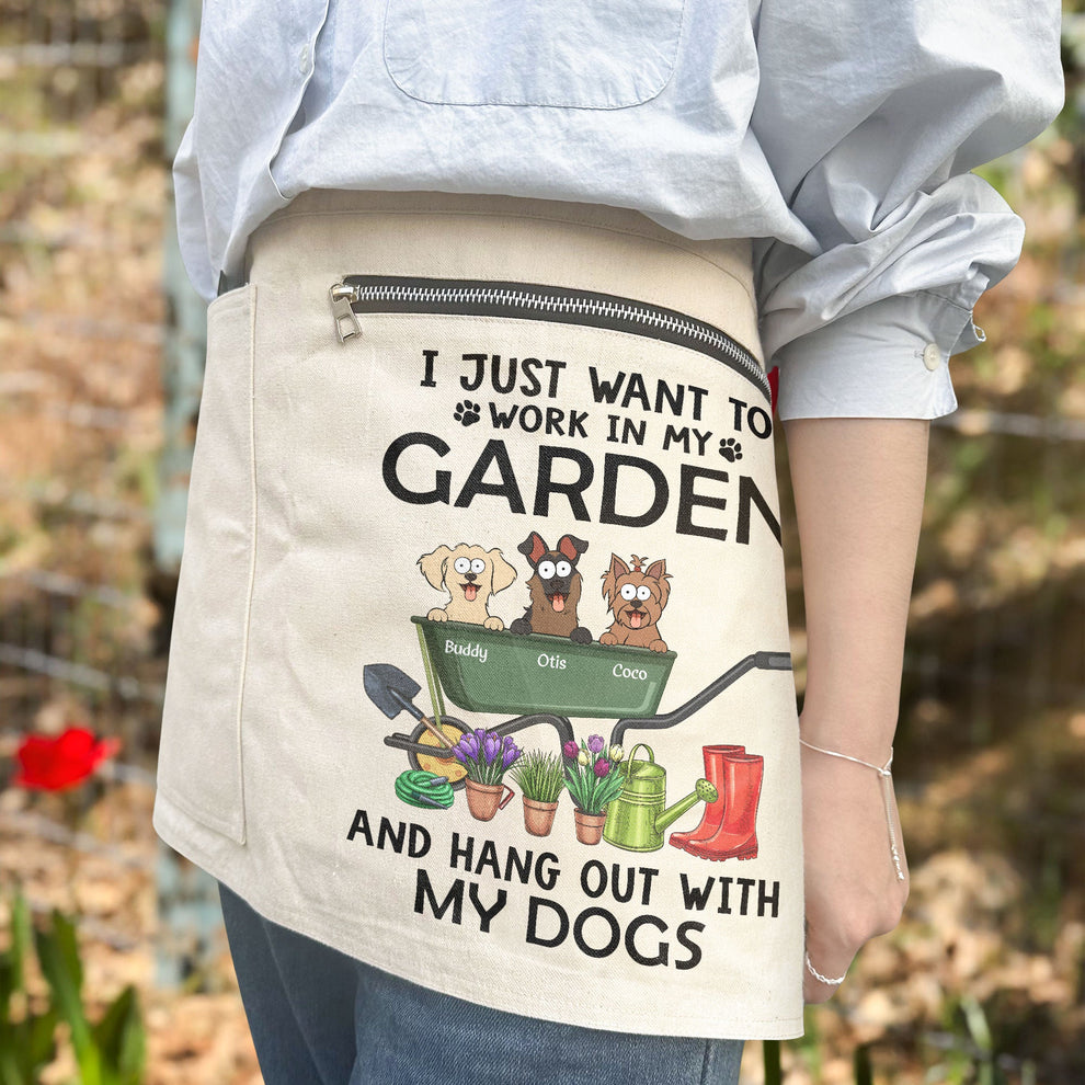 Dog Vase Apron main image 0