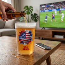 World Cup 2026, Custom Country Flags - Personalized Cups