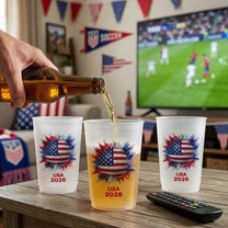 World Cup 2026, Custom Country Flags - Personalized Cups