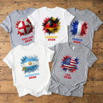 Custom Country Flags - Personalized Shirt