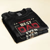 World&#39;s Best Dad Ever (Dark Version) - Personalized Shirt
