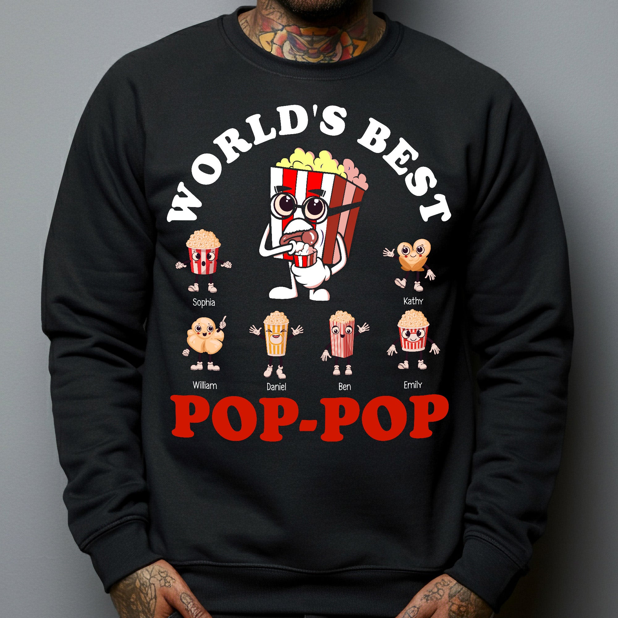World's Best Pop-Pop - Personalized Shirt