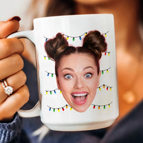 World's Best Daughter Funny Custom Face - Personalized Photo Mug