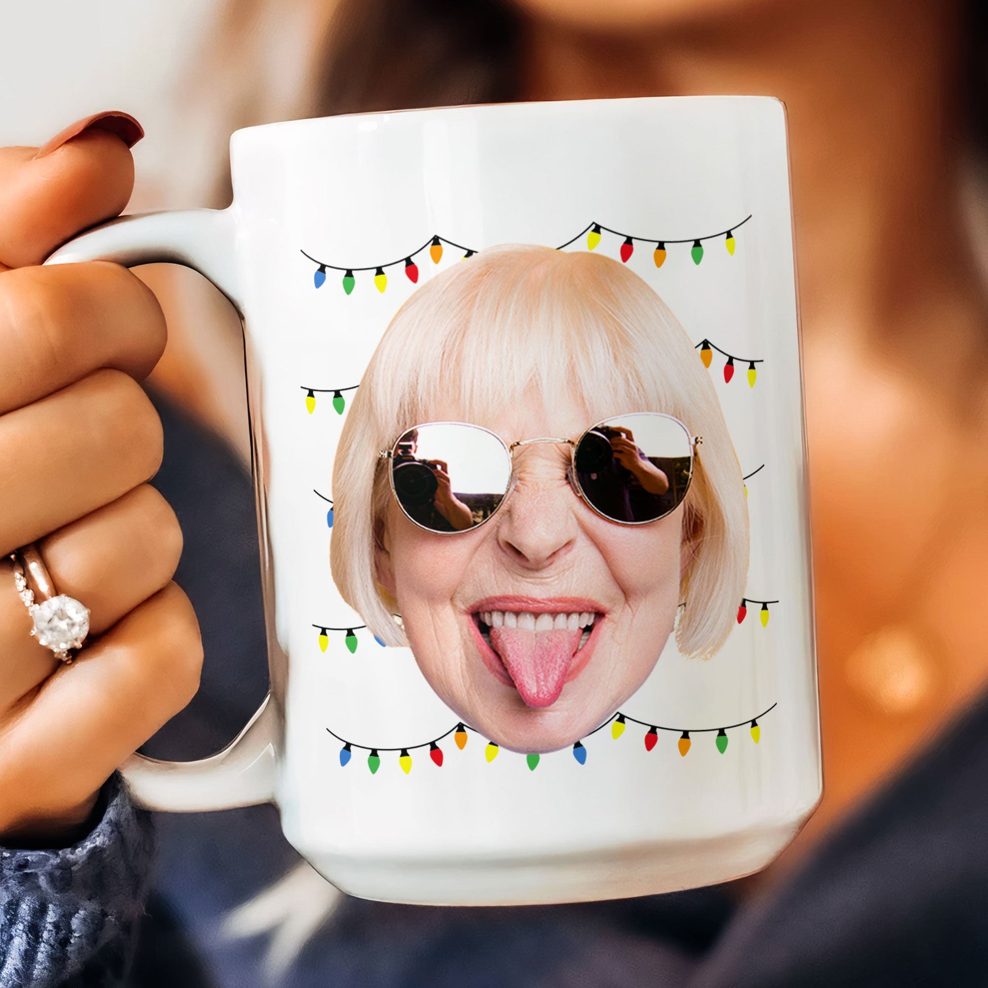 World's Best Mom Funny Custom Face - Personalized Photo Mug – Macorner