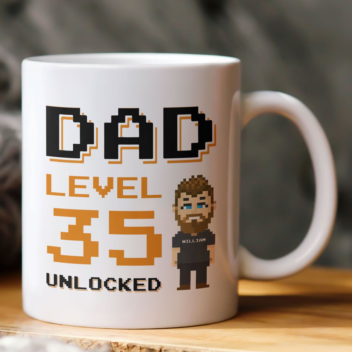 Father's Day Gifts, World's #1 Dad - Personalized Mug - Father's Day, Birthday Gift For Husband, Dad, Father, Daddy, Papa