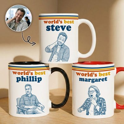 World's Best Boss Colleague Gifts For Coworkers, Boss Funny Gift - Personalized Mug