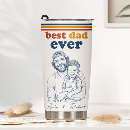 Worlds_Best_Dad_Sketch_Line_Art_Fathers_Day_Gift_For_Dad_Husband_Personalized_Tumbler_Cup_2