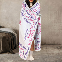 Wrapping Around Grandma - Personalized Wearable Blanket Hoodie