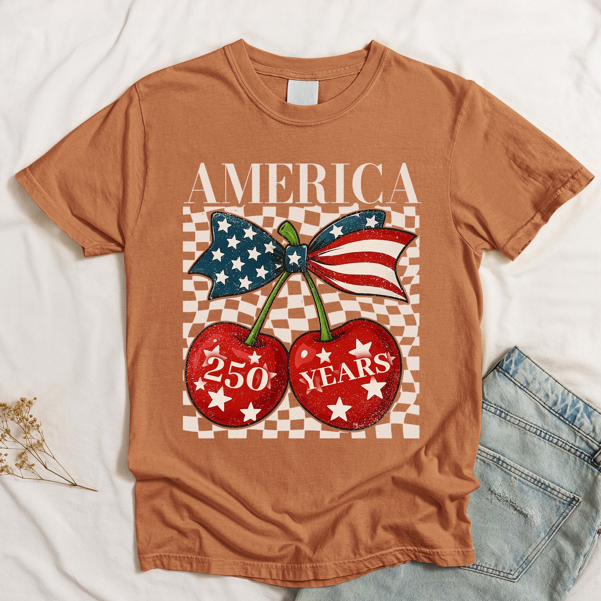 Cherry Independence 250 Years - Shirt