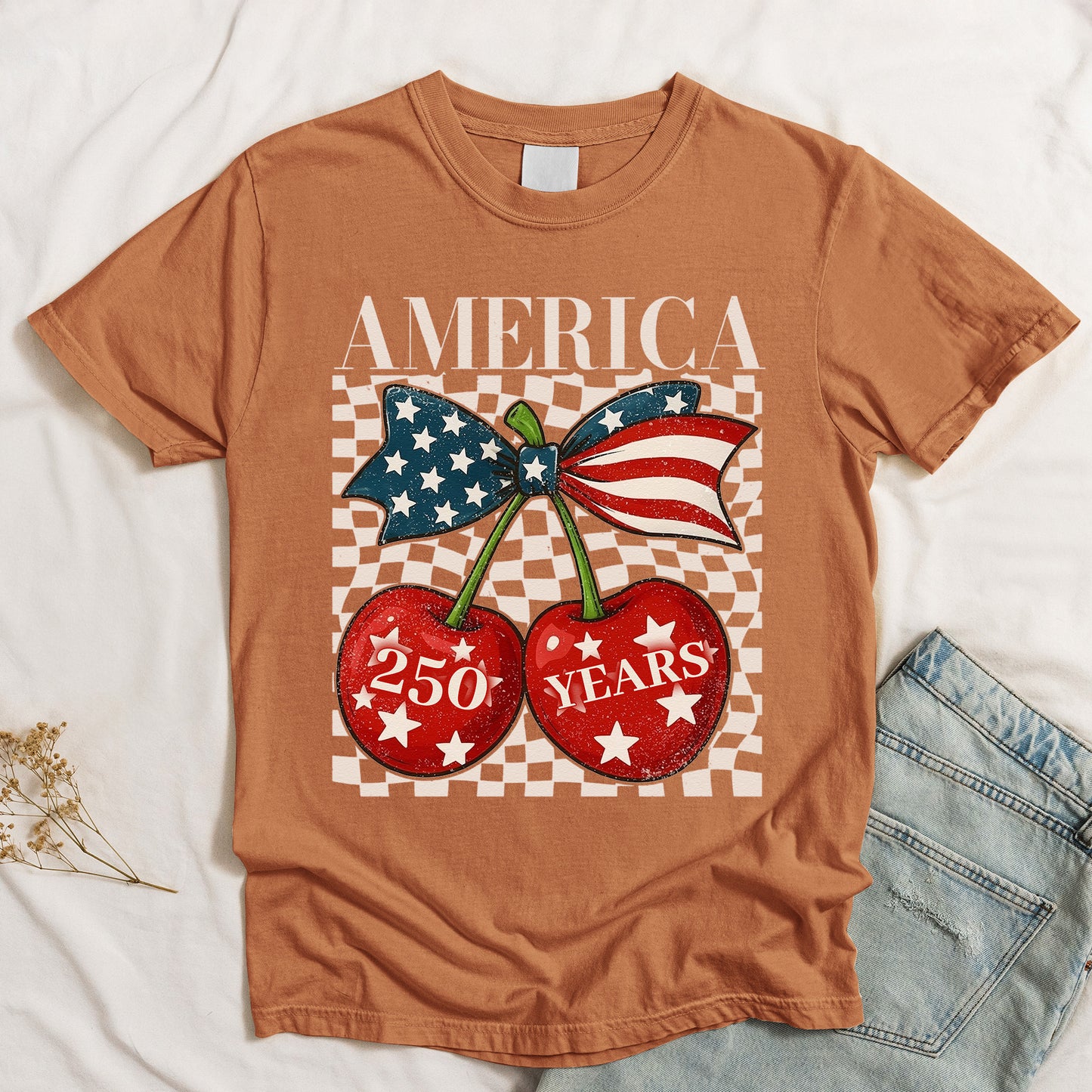 Cherry Independence 250 Years - Shirt