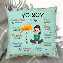 Yo Soy Cristiano – Almohada Personalizada (Incluye Relleno)