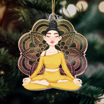 Yoga Life - Personalized Acrylic Ornament