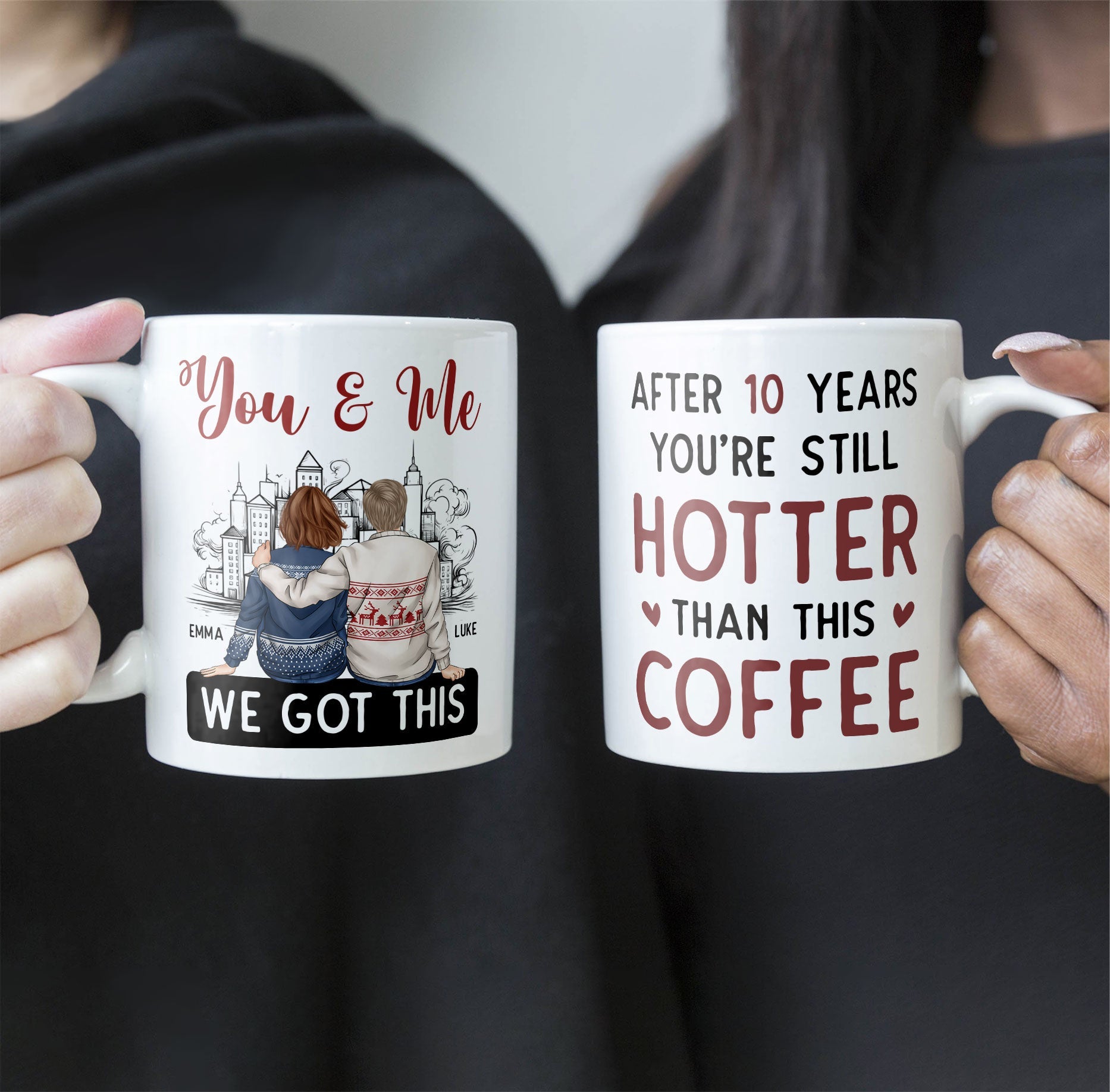 After Years You're Still Hotter Than This Coffee - Couple