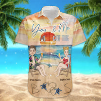 You And Me - Personalized Hawaiian Shirt