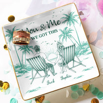 You And Me We Got This Minimal Retro - Personalized Jewelry Dish
