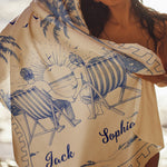 You And Me We Got This - Personalized Quick-Dry Beach Towel