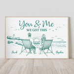 You And Me We Got This Retro Style - Personalized Poster
