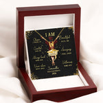 You Are Chosen Bible - Personalized Graduation Cap Pendant Necklace With Birthstone