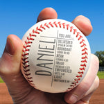 You Are Custom Name Bible Verses - Personalized Baseball