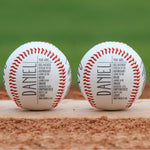 You Are Custom Name Bible Verses - Personalized Baseball