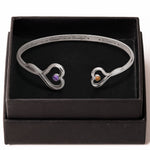 You Are Loved You Are Valued You Are Beautiful - Personalized Heart Bracelet