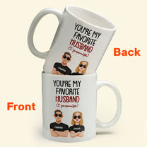 You Are My Favorite Husband (I Promise) - Personalized Mug