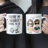 You Are My Favorite Thing To Do - Personalized Mug