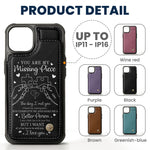 You Are My Missing Piece - Personalized Leather Flip Wallet Phone Case