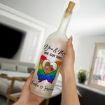 You Are My Rainbow - Personalized Photo Bottle Lamp