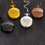 You Are My Soulmate I Love You - Personalized Pocket Watch