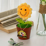 You Are My Sunshine - Personalized Crochet Flower Lamp